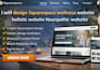 design squarespace wellness website holistic website naturopathic website